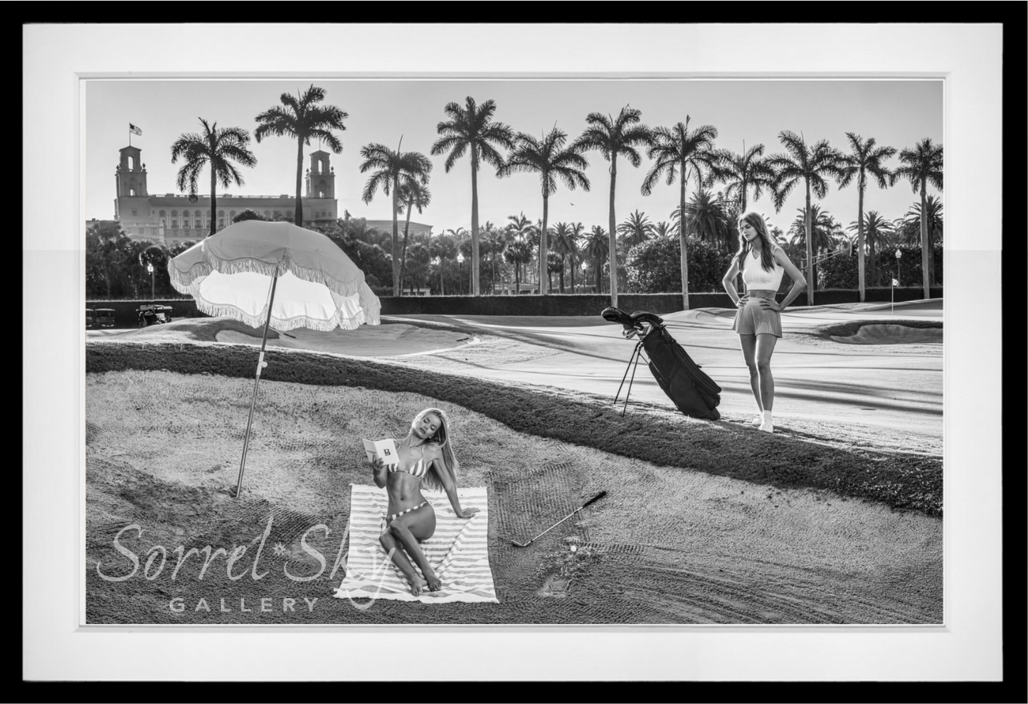 The Rules of Golf (BW)-Photographic Print-David Yarrow-Sorrel Sky Gallery