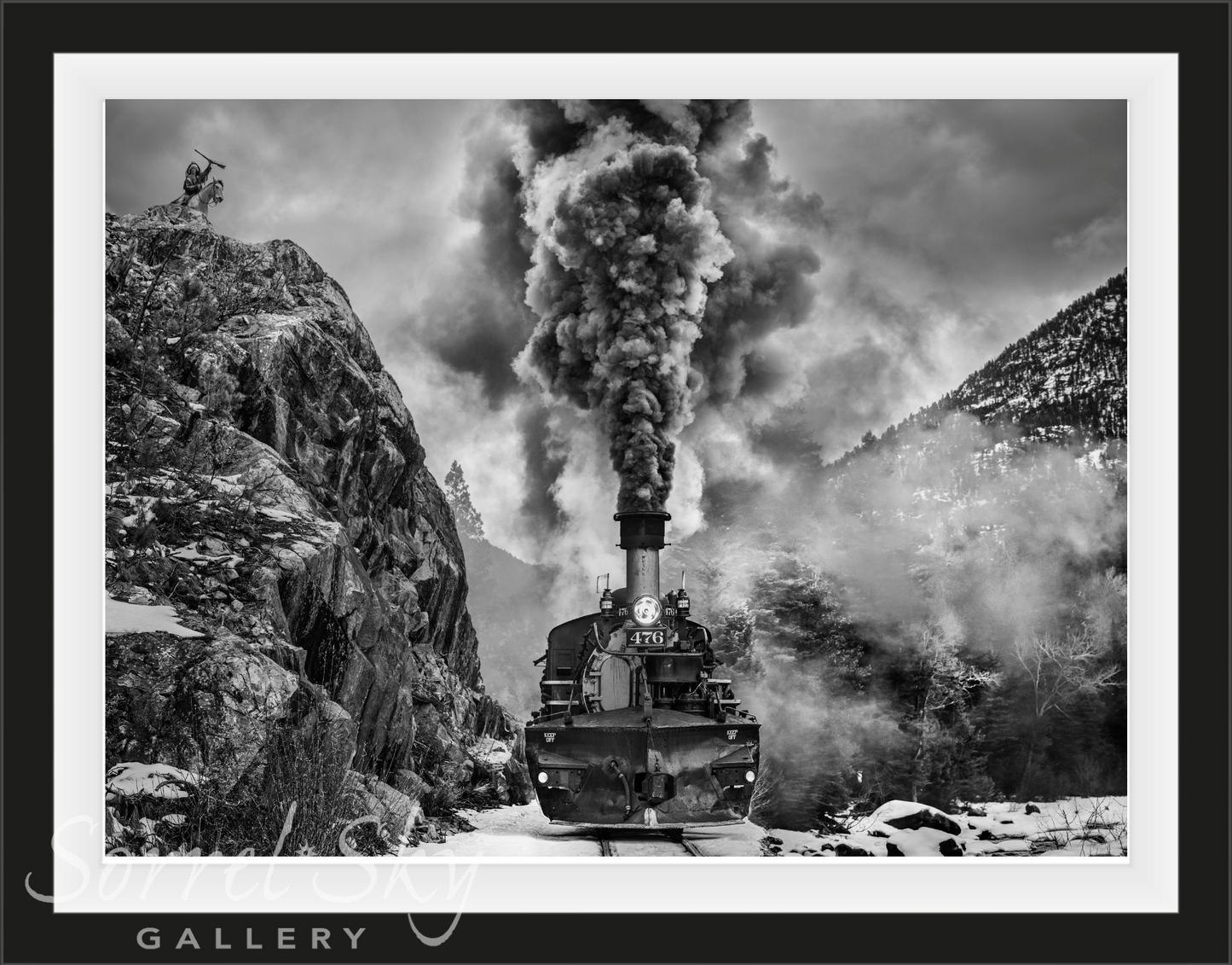 Vantage Point II-Photographic Print-David Yarrow-Sorrel Sky Gallery