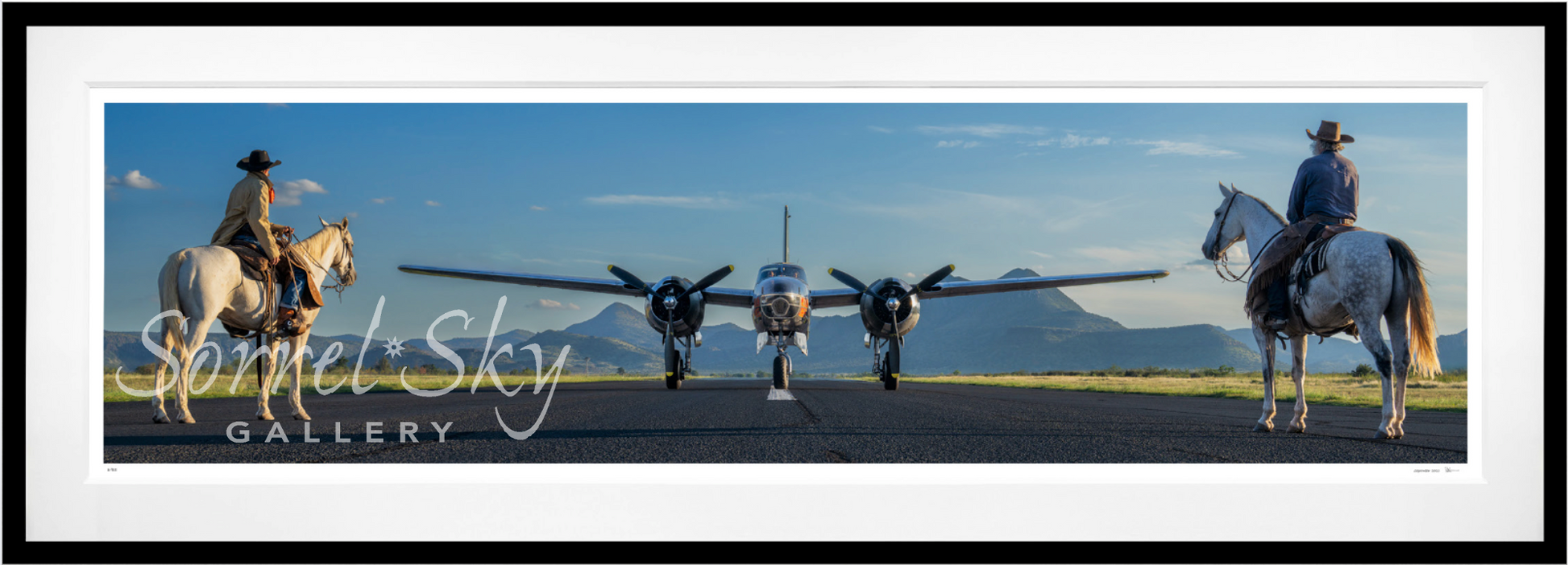 Welcome to Texas - Colour-Photographic Print-David Yarrow-Sorrel Sky Gallery