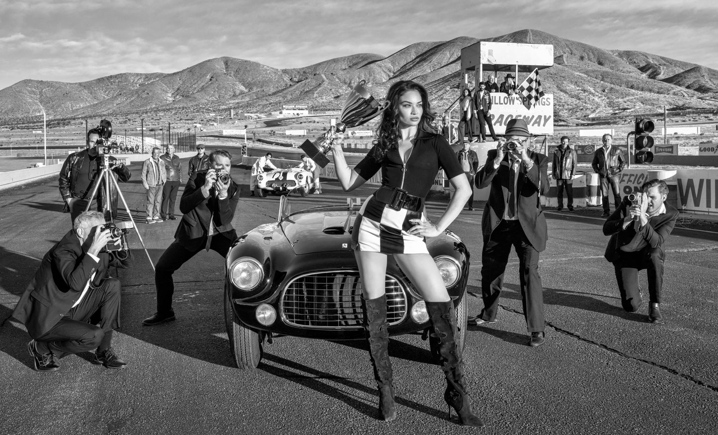 Ford vs Ferrari-Photographic Print-David Yarrow-Sorrel Sky Gallery