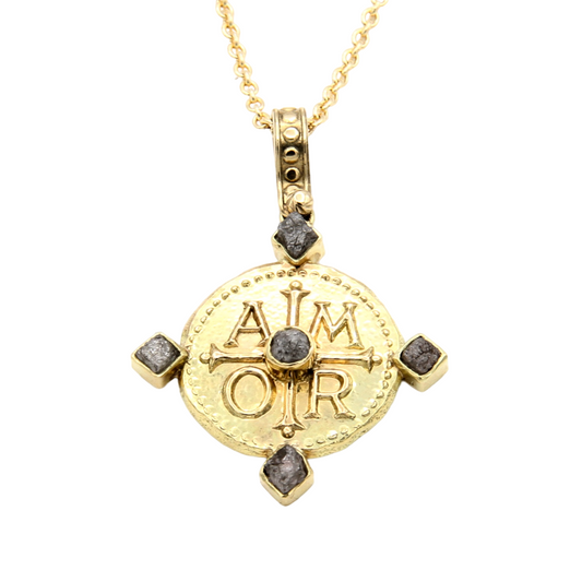 Forever Pendant (AMOR/Plus Ultra)-Jewelry-Doug Magnus-Sorrel Sky Gallery