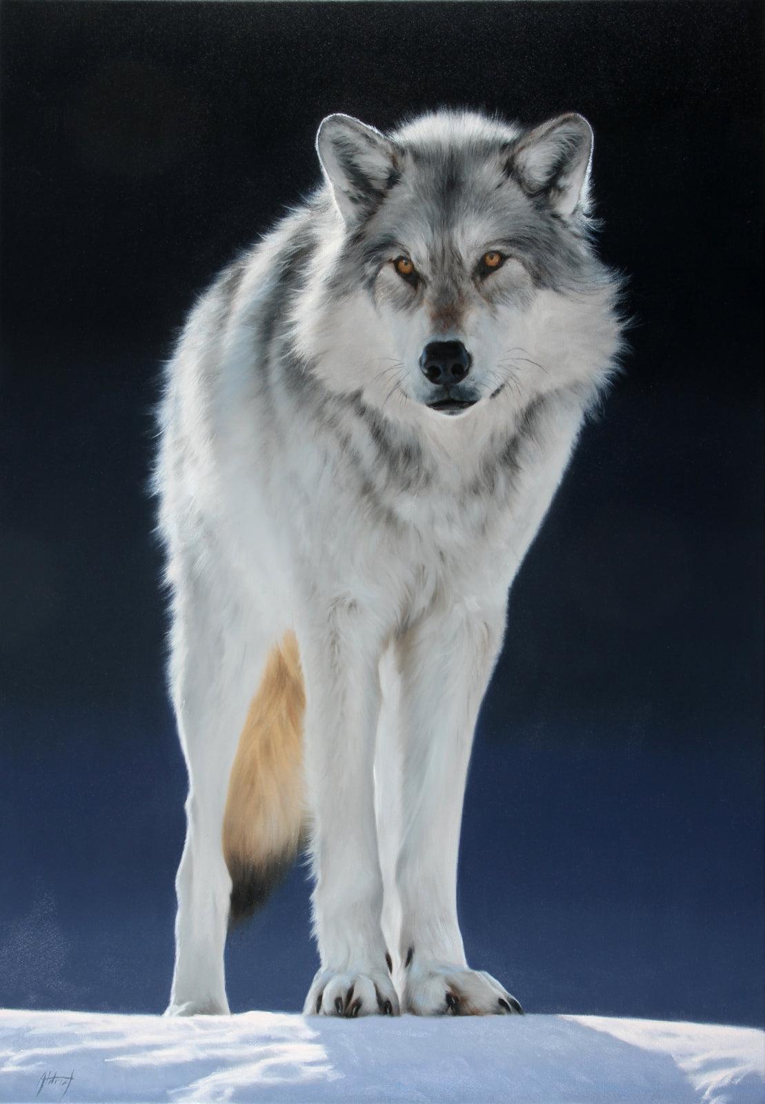 Wary Glance-Painting-Edward Aldrich-Sorrel Sky Gallery