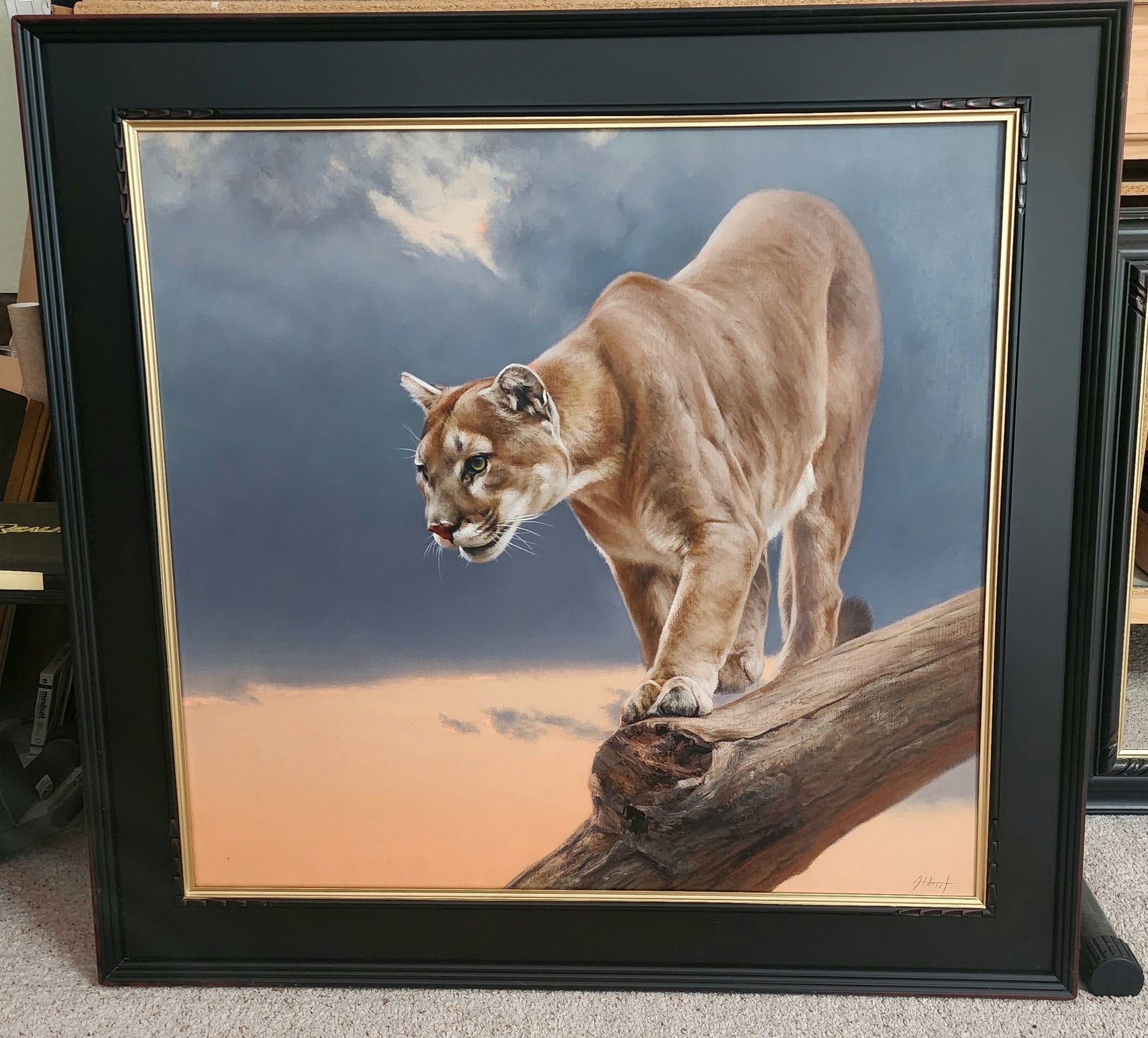 With Caution-Painting-Edward Aldrich-Sorrel Sky Gallery