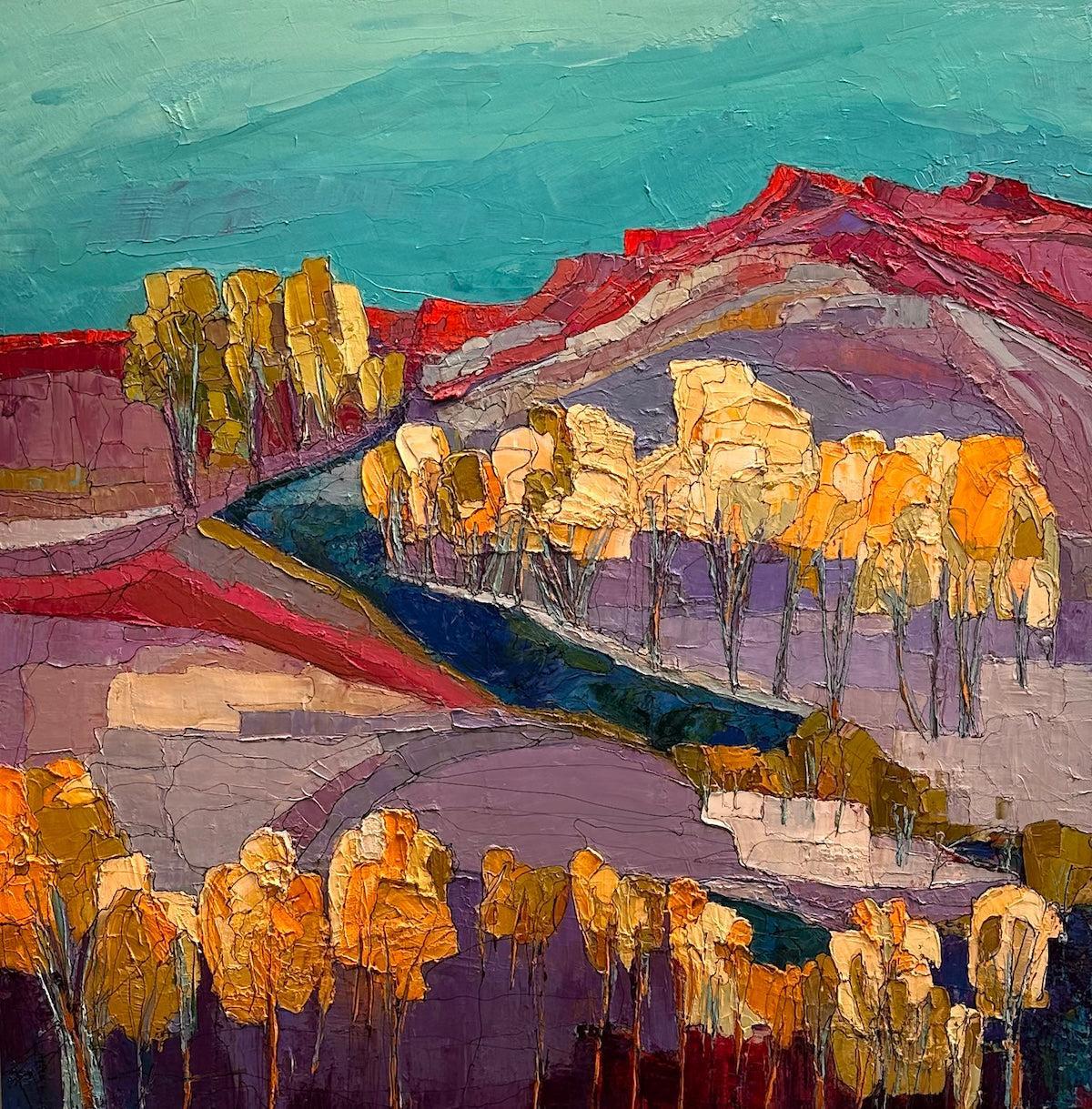 Cottonwood-Painting-Faye Crowe-Sorrel Sky Gallery