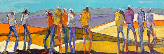 Fenceline-Painting-Faye Crowe-Sorrel Sky Gallery