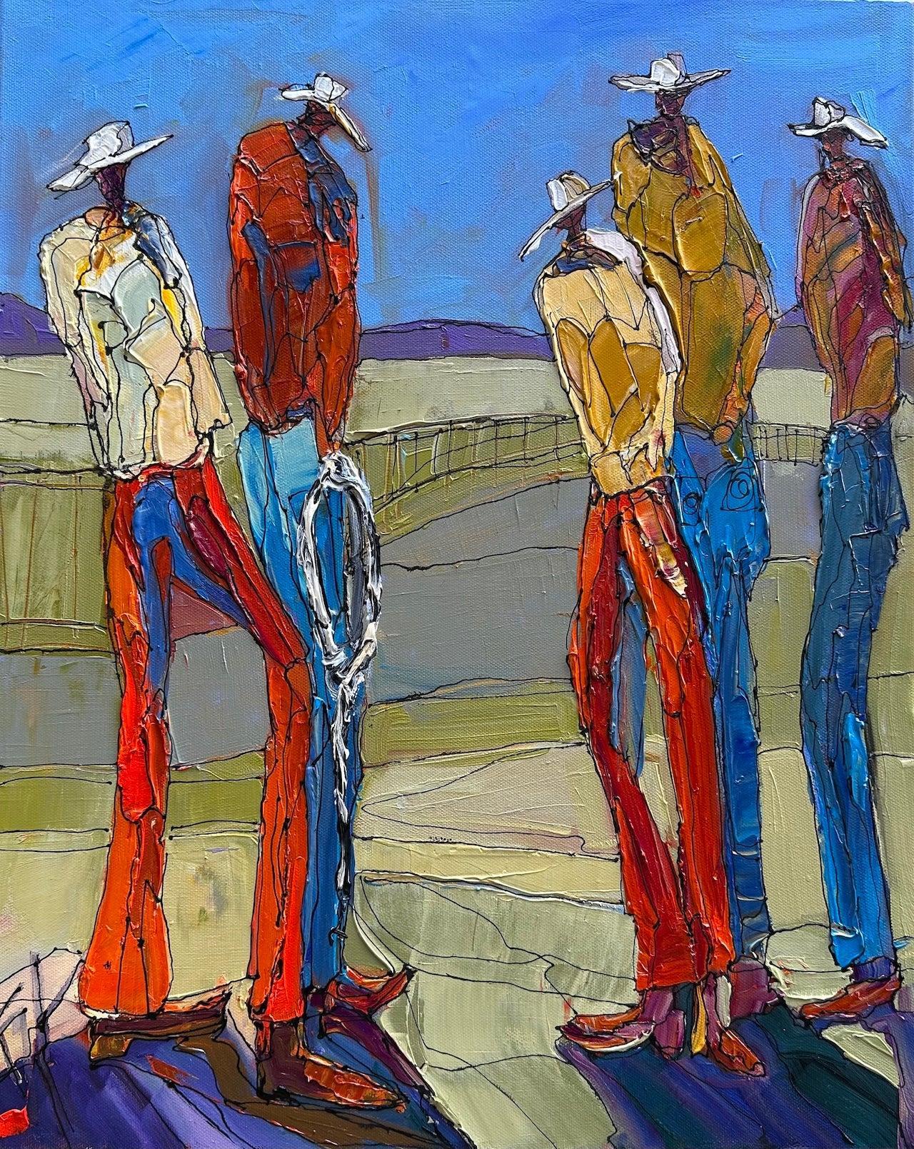 On the Ranch-Painting-Faye Crowe-Sorrel Sky Gallery