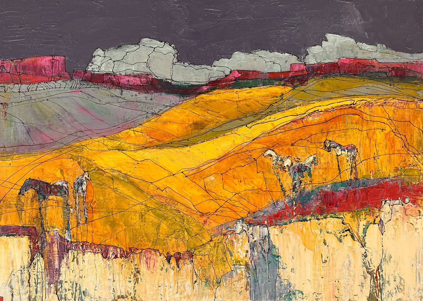 Unbanded-Painting-Faye Crowe-Sorrel Sky Gallery