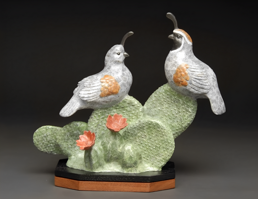 Desert Bloom-Sculpture-Gerald Balciar-Sorrel Sky Gallery