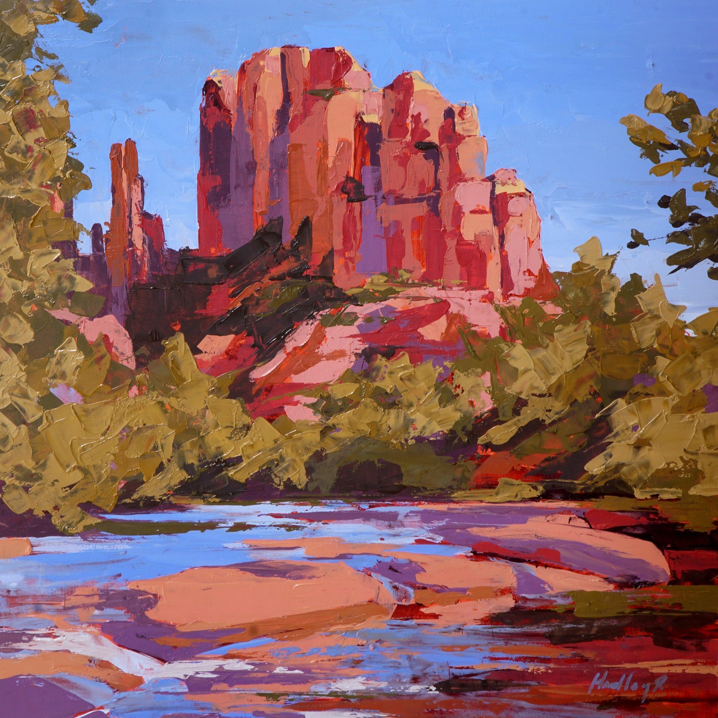 A Peaceful Evening-Painting-Hadley Rampton-Sorrel Sky Gallery