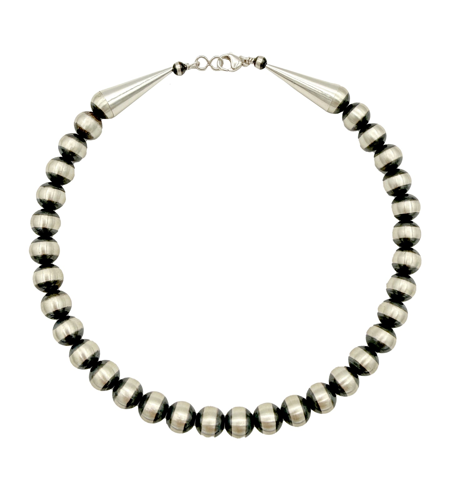 10mm Baca Bead Necklace-Jewelry-Maria Goler Baca-Sorrel Sky Gallery