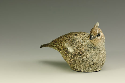 Female Scaled Quail-Sculpture-Jeremy Bradshaw-Sorrel Sky Gallery