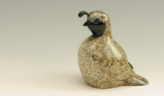 Male Valley Quail-Sculpture-Jeremy Bradshaw-Sorrel Sky Gallery