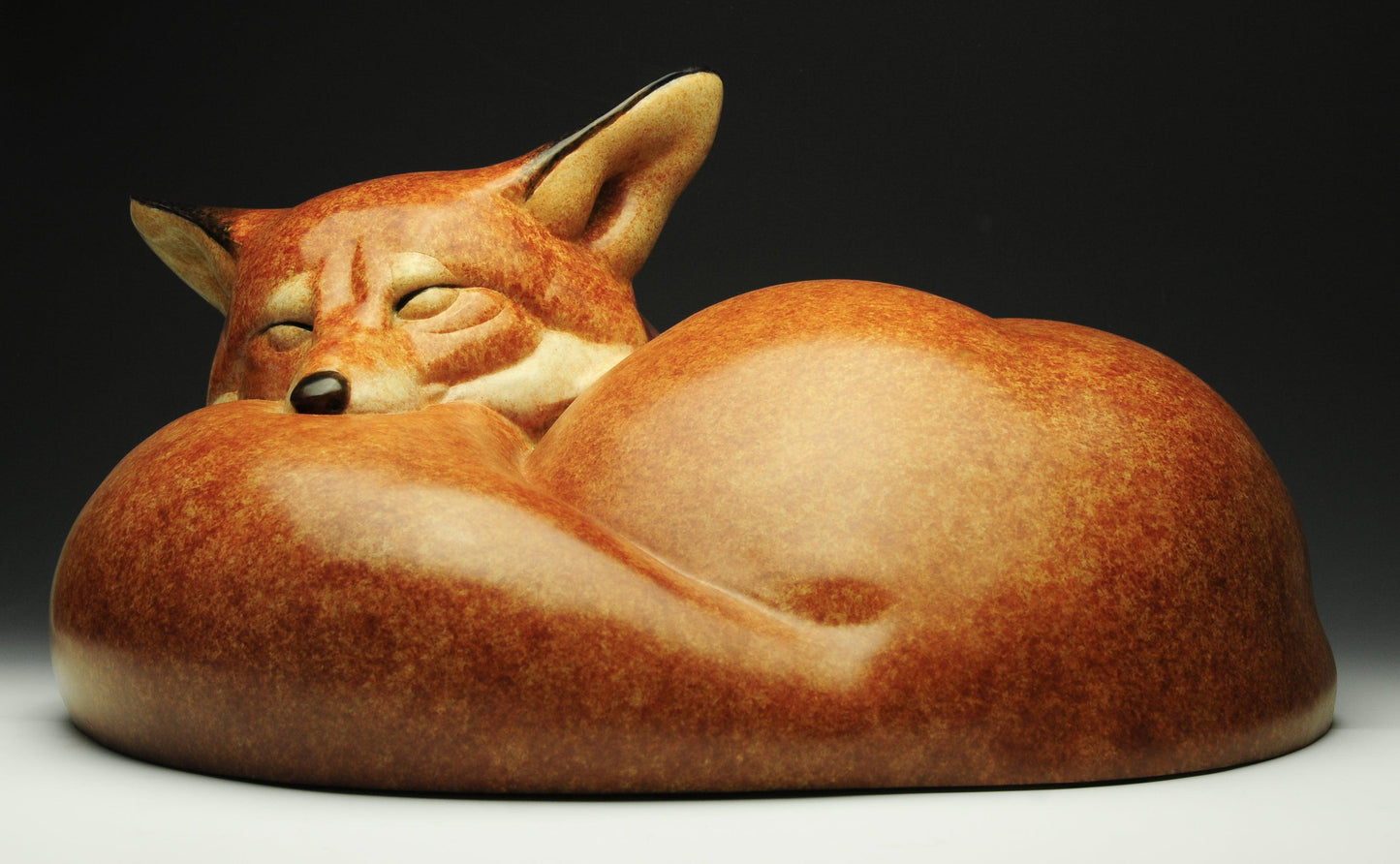 Red Repose-Sculpture-Jeremy Bradshaw-Sorrel Sky Gallery