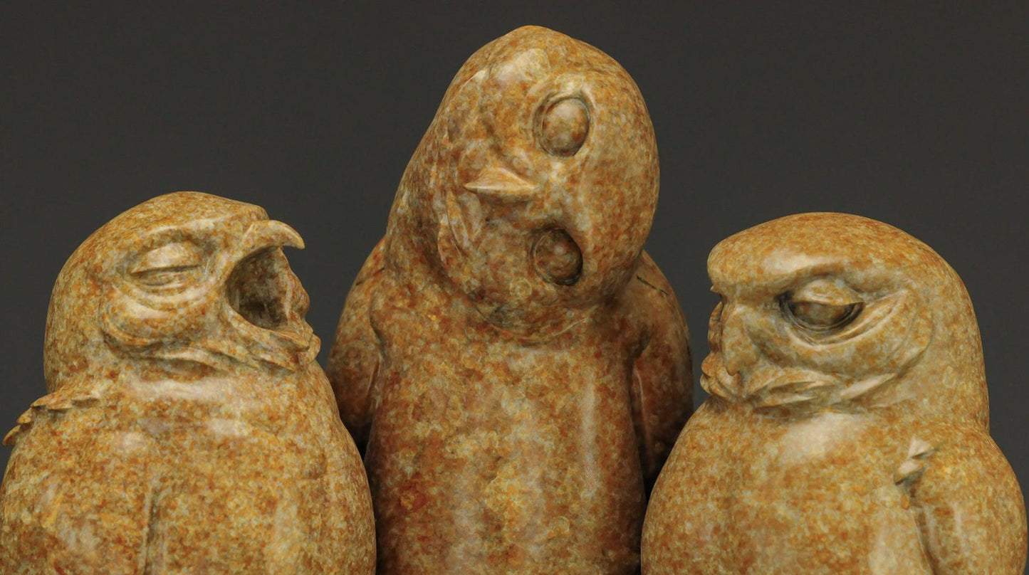 Tres Amigos-Sculpture-Jeremy Bradshaw-Sorrel Sky Gallery