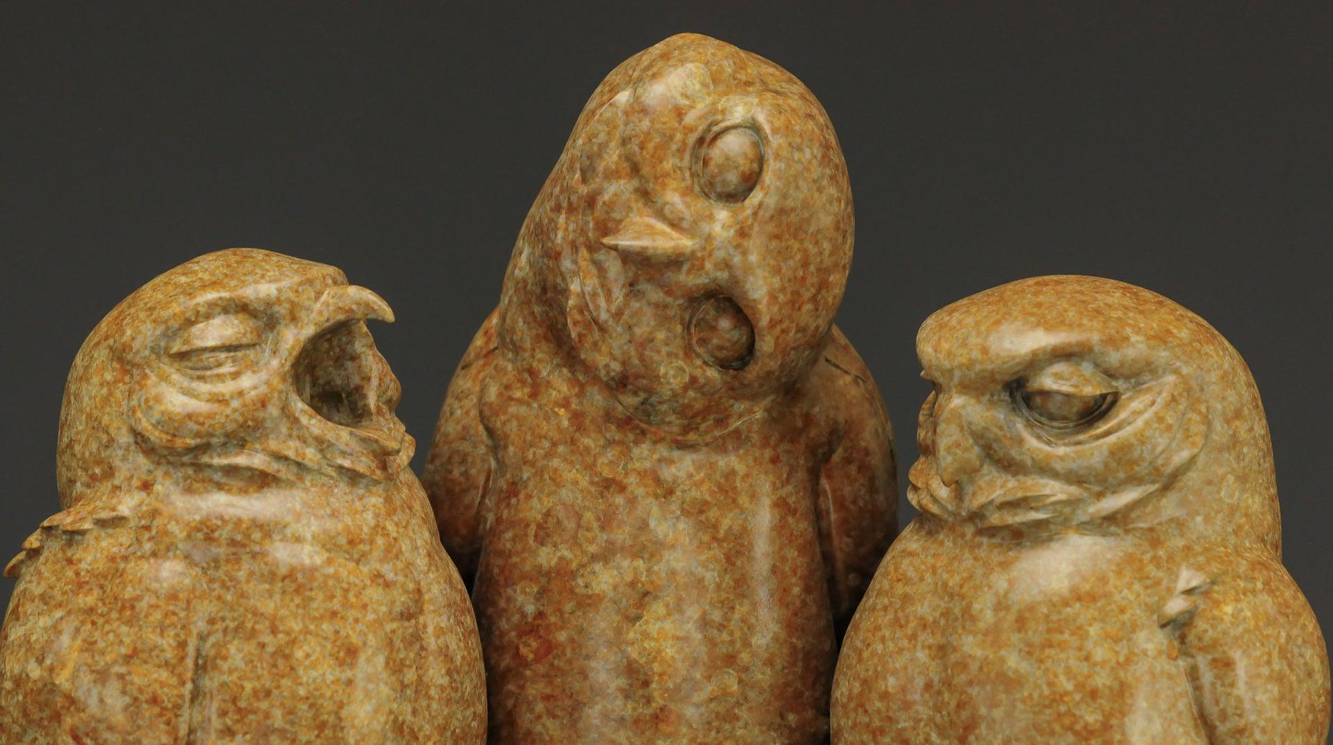 Tres Amigos-Sculpture-Jeremy Bradshaw-Sorrel Sky Gallery