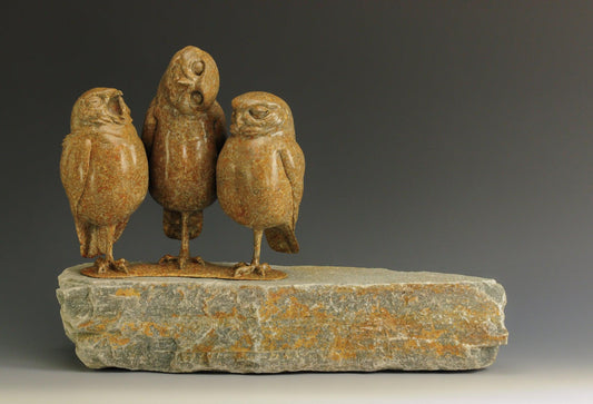 Tres Amigos-Sculpture-Jeremy Bradshaw-Sorrel Sky Gallery