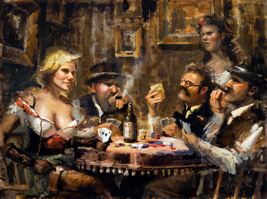 A Woman’s Wiles-Painting-Jerry Markham-Sorrel Sky Gallery
