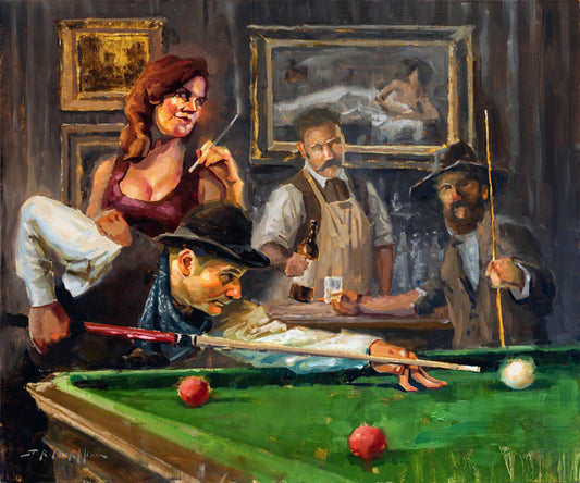 They’re Hustlers You Know-Painting-Jerry Markham-Sorrel Sky Gallery