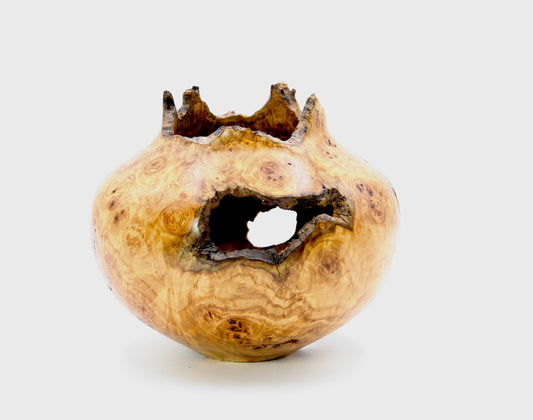 Apen Burl Hollow Turning-Sculpture-Jerry Wedekind-Sorrel Sky Gallery