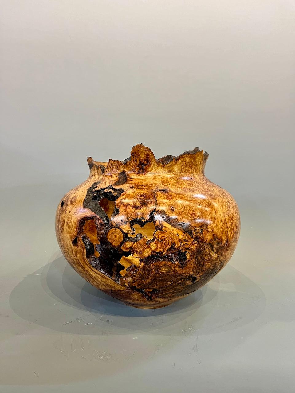 Aspen Burl Hollow Turning-Wood Turning-Jerry Wedekind-Sorrel Sky Gallery
