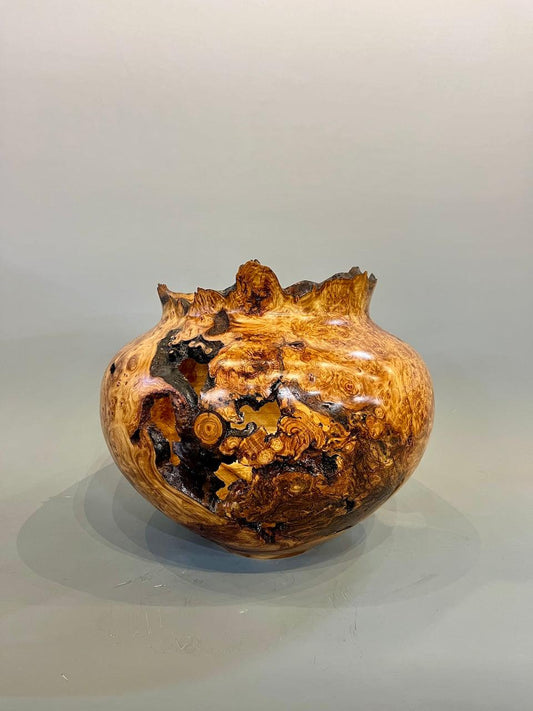 Aspen Burl Hollow Turning-Wood Turning-Jerry Wedekind-Sorrel Sky Gallery