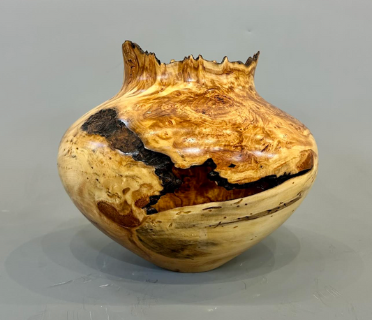 Aspen Burl Hollow Turning-Wood Turning-Jerry Wedekind-Sorrel Sky Gallery