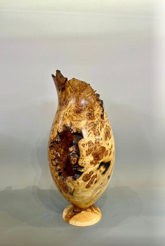 Aspen Burl Hollow Turning-Wood Turning-Jerry Wedekind-Sorrel Sky Gallery