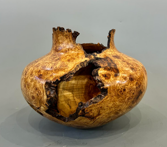 Aspen Burl Hollow Turning-Wood Turning-Jerry Wedekind-Sorrel Sky Gallery