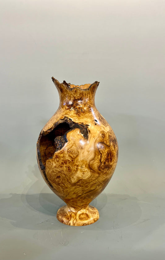 Aspen Burl Hollow Turning-Wood Turning-Jerry Wedekind-Sorrel Sky Gallery