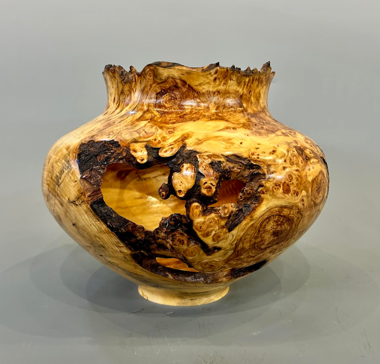 Aspen Burl Hollow Turning-Wood Turning-Jerry Wedekind-Sorrel Sky Gallery