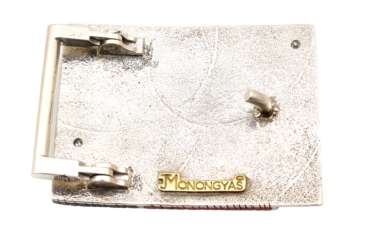 Inlaid Belt Buckle-Jewelry-Jesse Monongye-Sorrel Sky Gallery