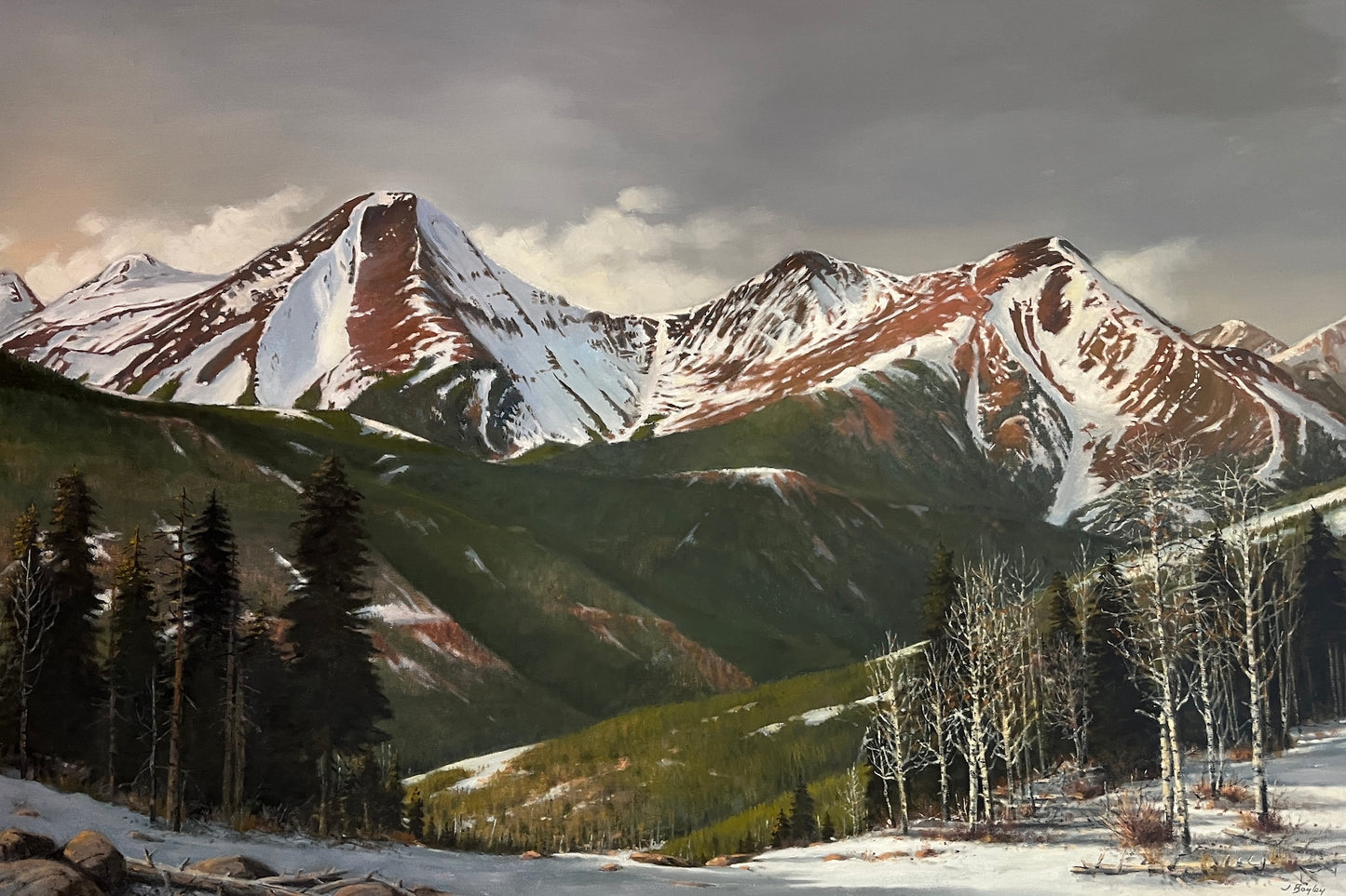 Rocky Mountain Spring-Painting-Jim Bagley-Sorrel Sky Gallery