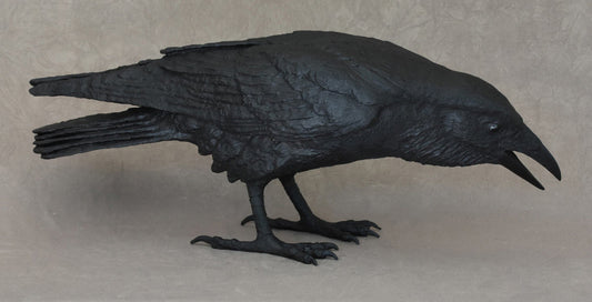 Raven VII E-Sculpture-Jim Eppler-Sorrel Sky Gallery