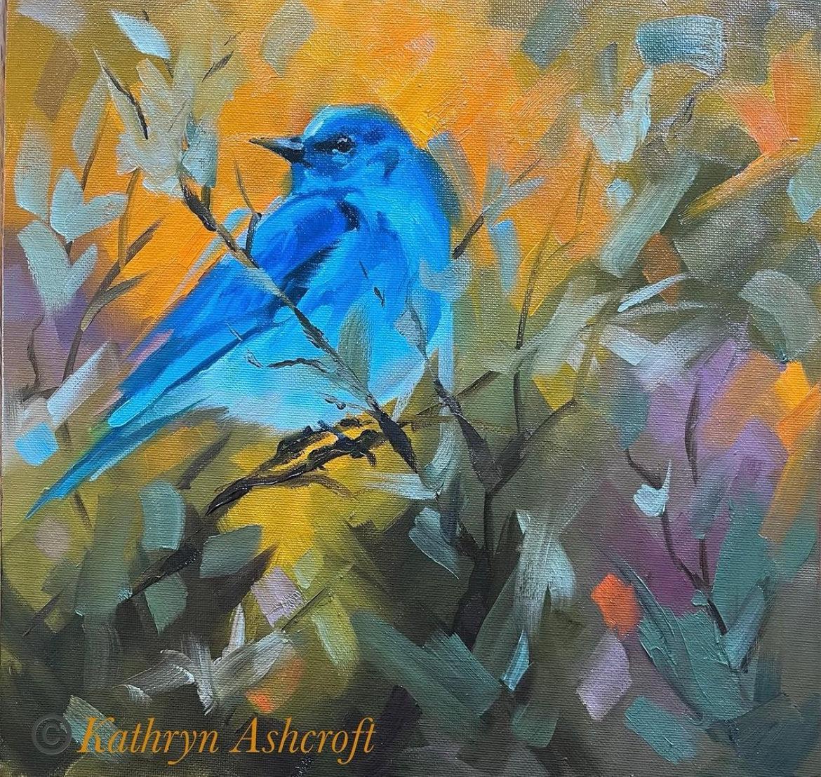 Summer Sage-Painting-Kathryn Ashcroft-Sorrel Sky Gallery