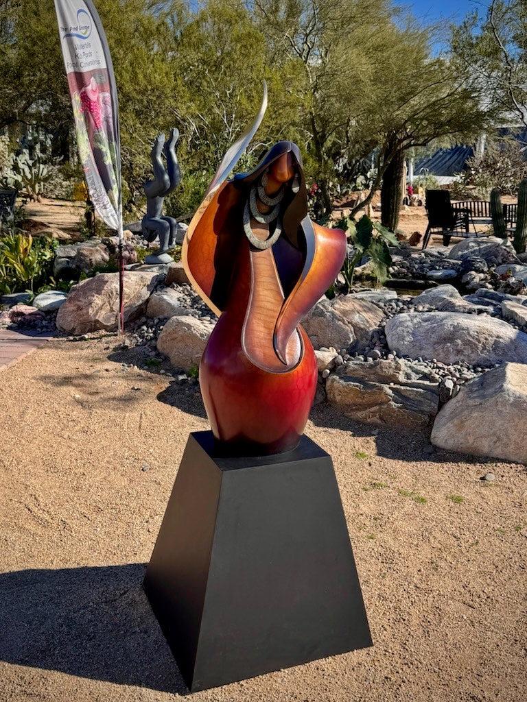 Greeting The Sun | Hopi Sculpture | Seyesnem | Native American Art
