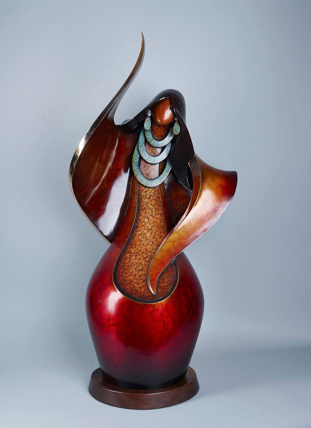 Greeting The Sun-Sculpture-Kim Seyesnem-Sorrel Sky Gallery