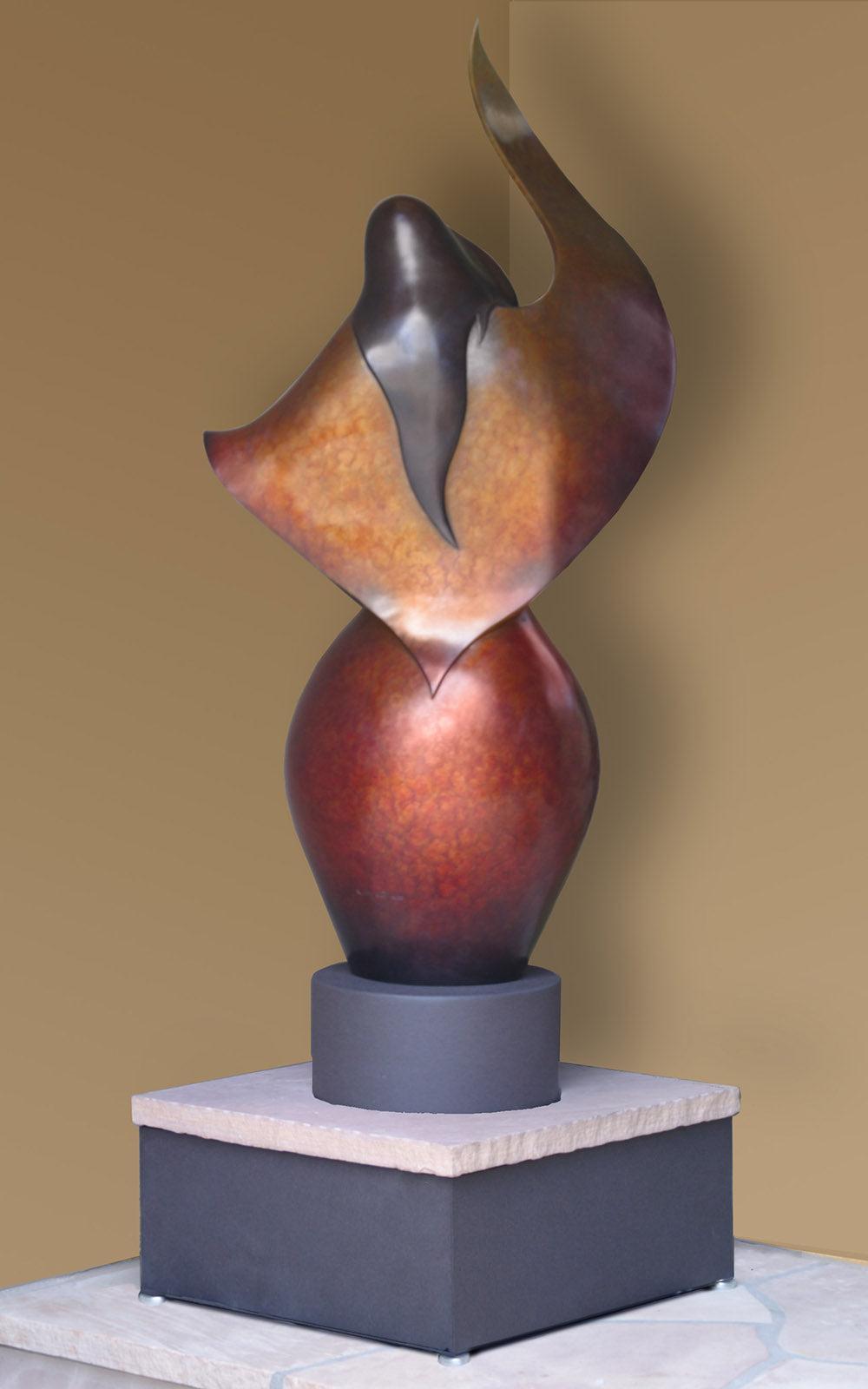 Greeting The Sun-Sculpture-Kim Seyesnem-Sorrel Sky Gallery