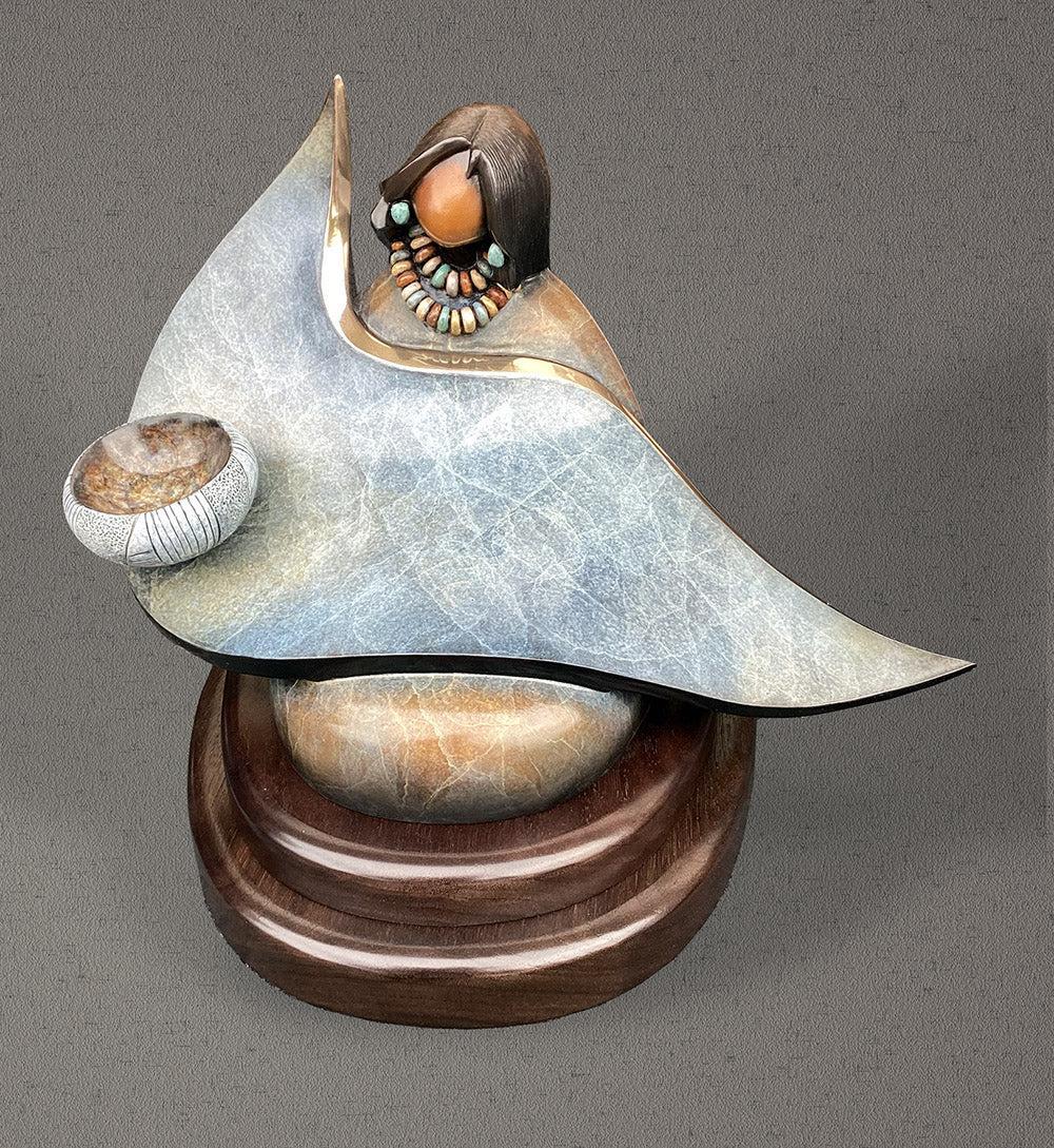 Lines of Time-Sculpture-Kim Seyesnem-Sorrel Sky Gallery