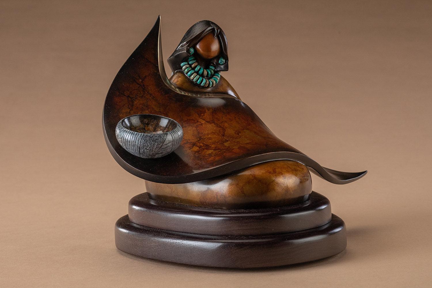 Lines of Time-Sculpture-Kim Seyesnem-Sorrel Sky Gallery