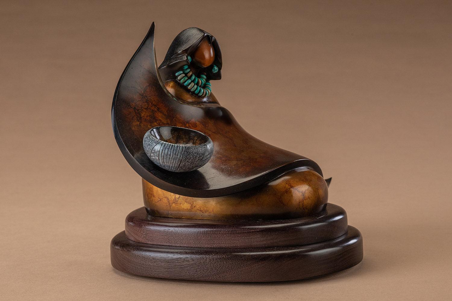 Lines of Time-Sculpture-Kim Seyesnem-Sorrel Sky Gallery