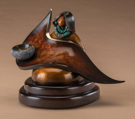 Lines of Time-Sculpture-Kim Seyesnem-Sorrel Sky Gallery