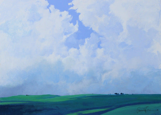Spring Pastures-Painting-Lawrence Lee-Sorrel Sky Gallery