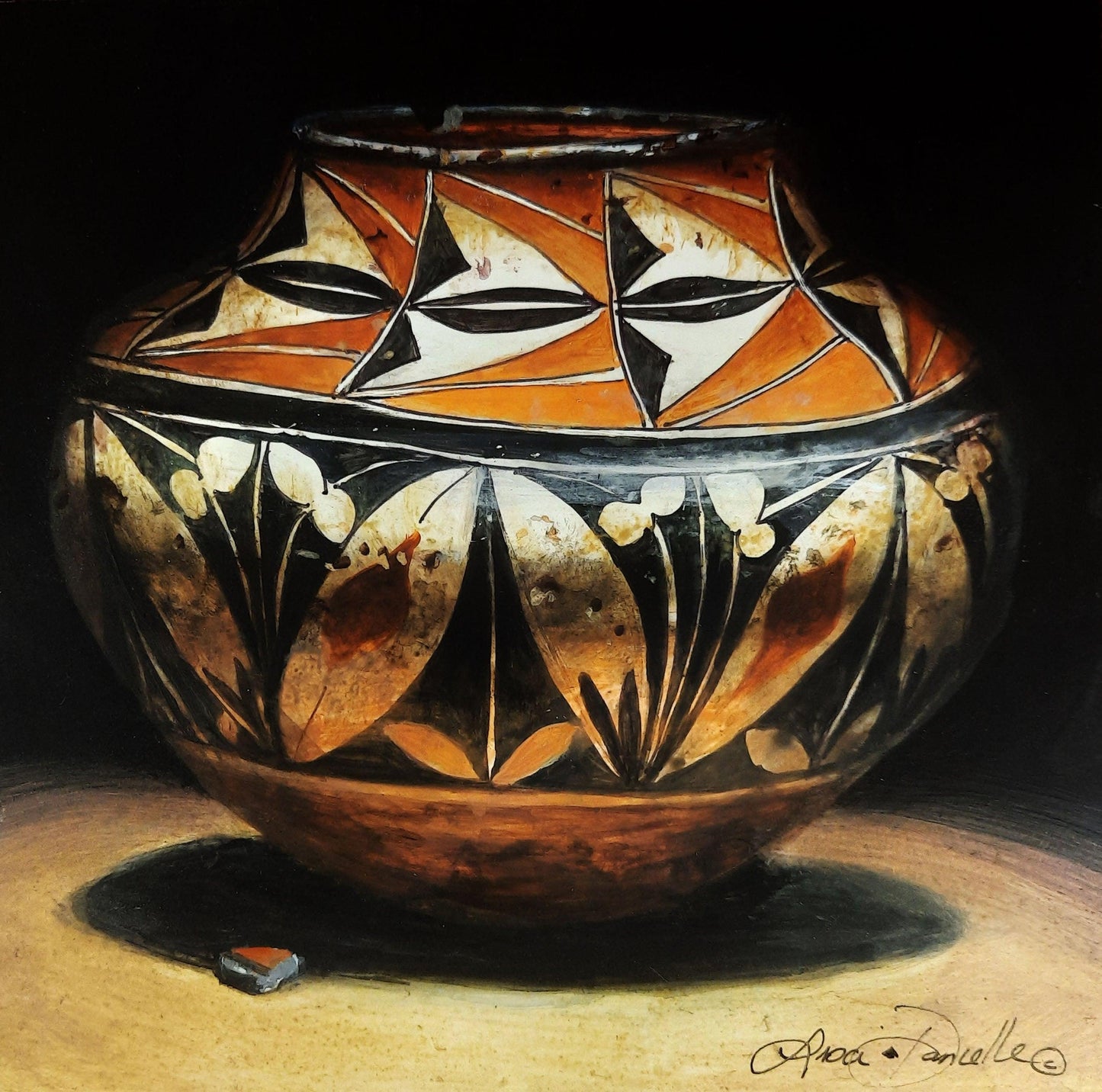 Little Artistic Acoma-Painting-Lisa Danielle-Sorrel Sky Gallery