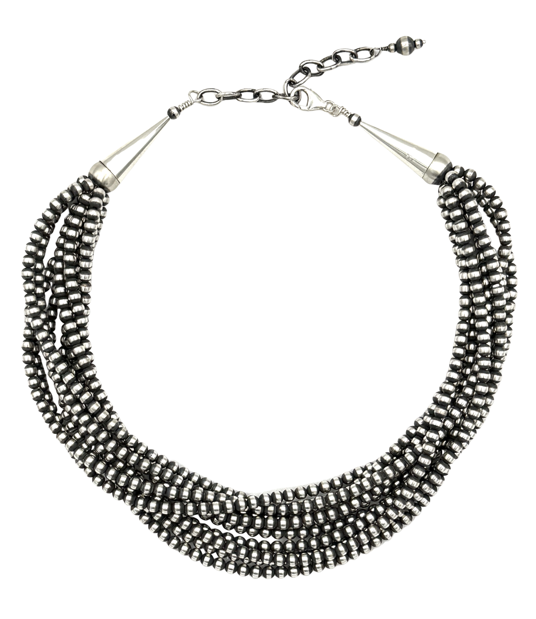 10 Strand Baca Bead Necklace-Jewelry-Maria Goler Baca-Sorrel Sky Gallery