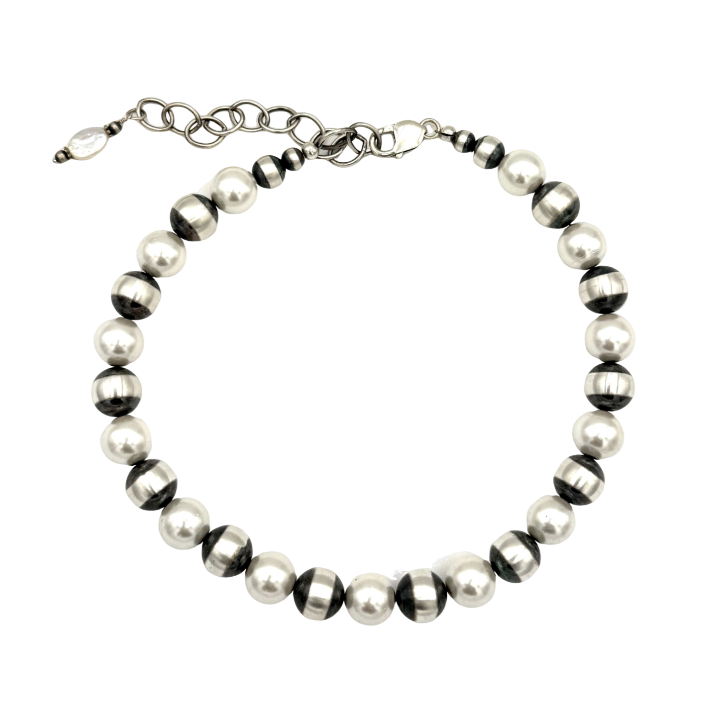 Freshwater Pearl Bead Necklace-Jewelry-Maria Goler Baca-Sorrel Sky Gallery