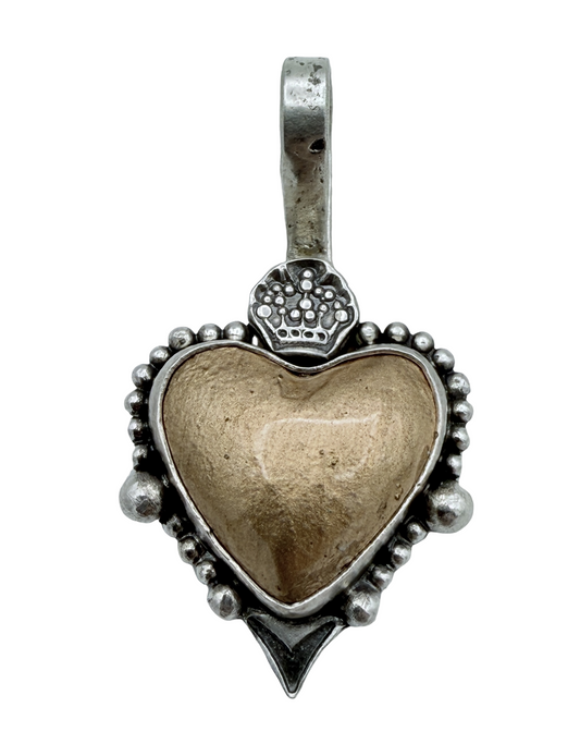 Gold XS CarHeart Pendant-Jewelry-Maria Goler Baca-Sorrel Sky Gallery