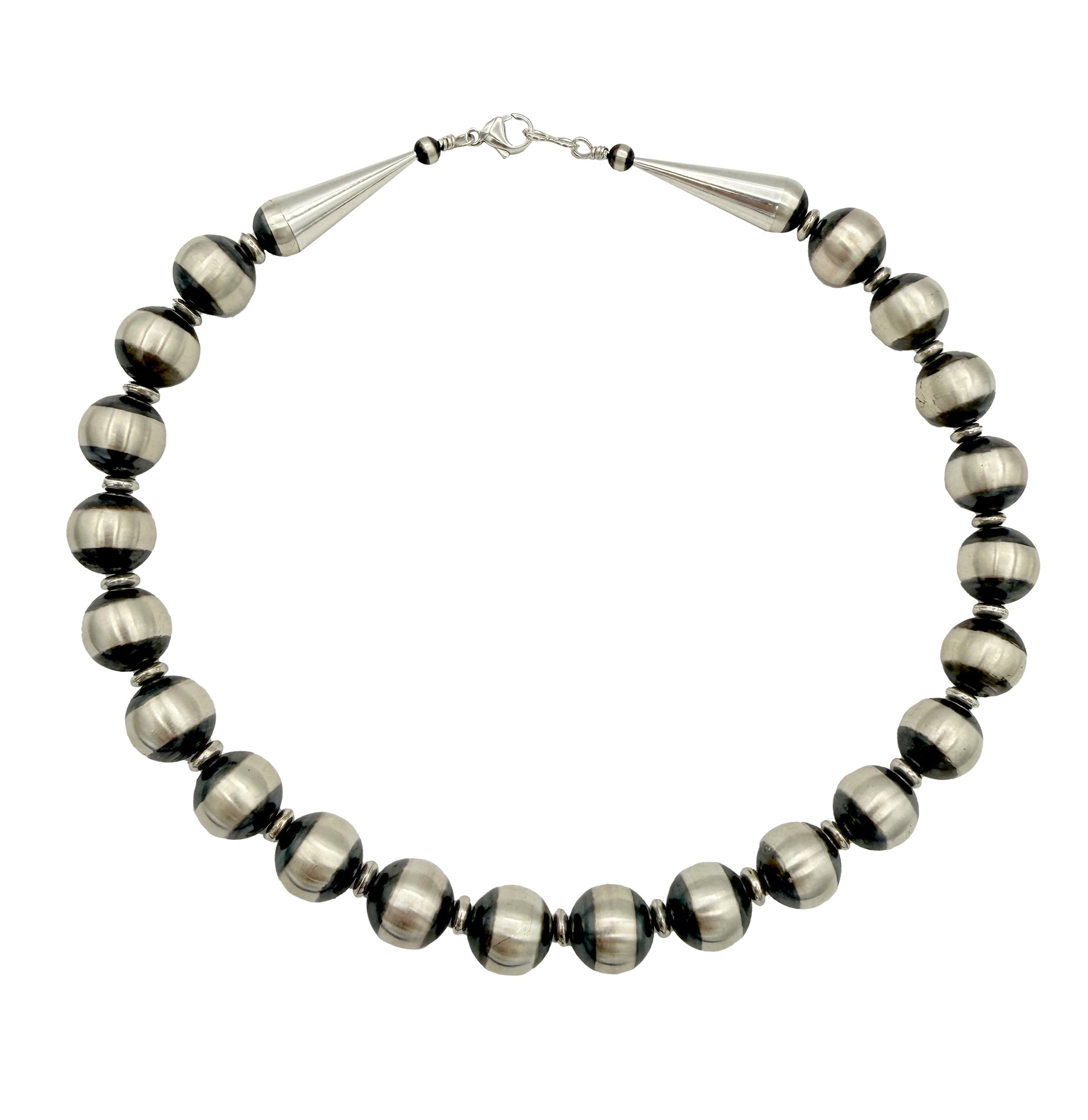 Single Strand Baca Bead Necklace-Jewelry-Maria Goler Baca-Sorrel Sky Gallery