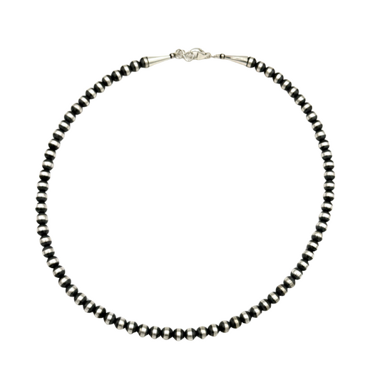 Single Strand Baca Bead Necklace-Jewelry-Maria Goler Baca-Sorrel Sky Gallery