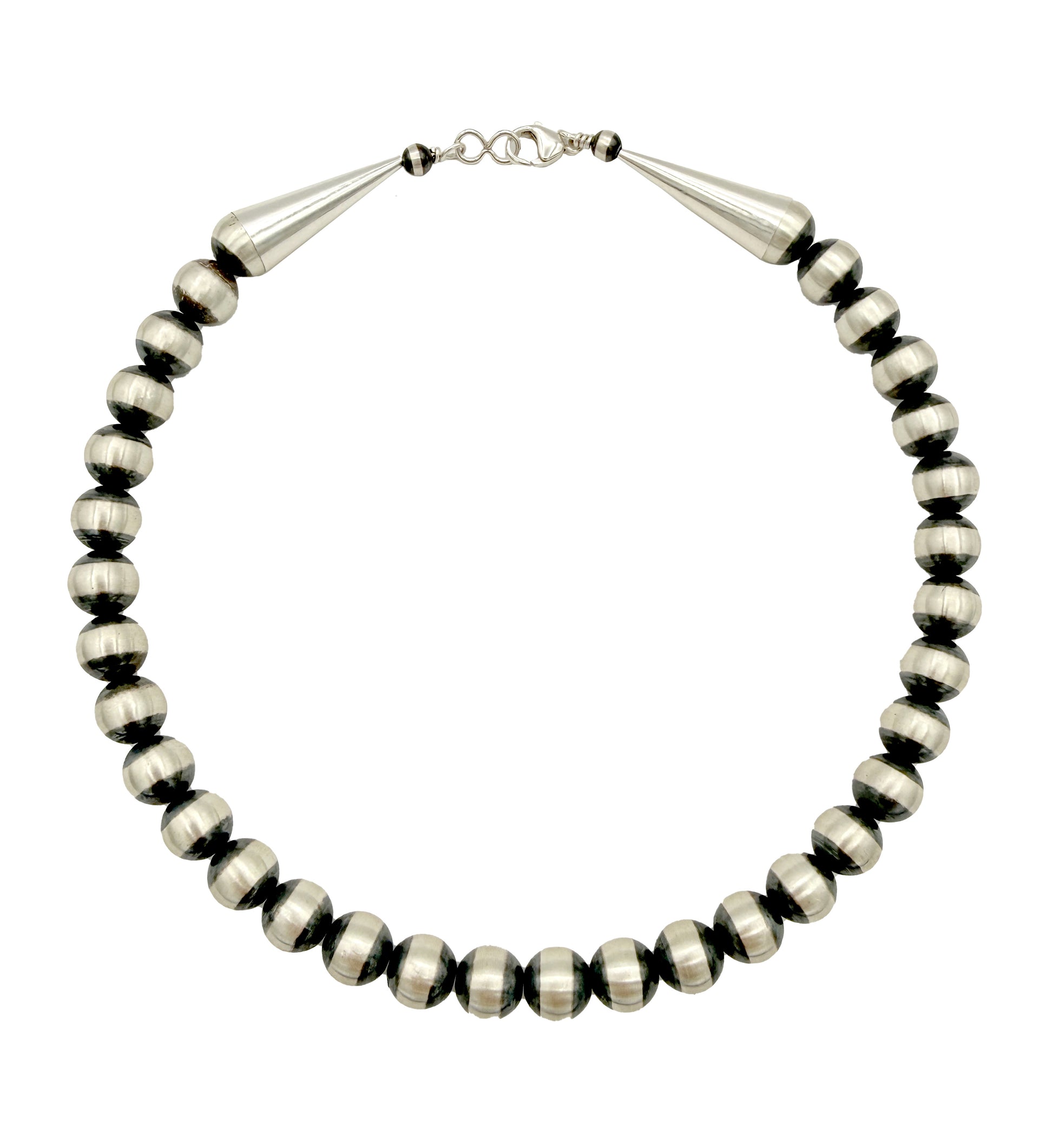 Single Strand Baca Bead Necklace-Jewelry-Maria Goler Baca-Sorrel Sky Gallery