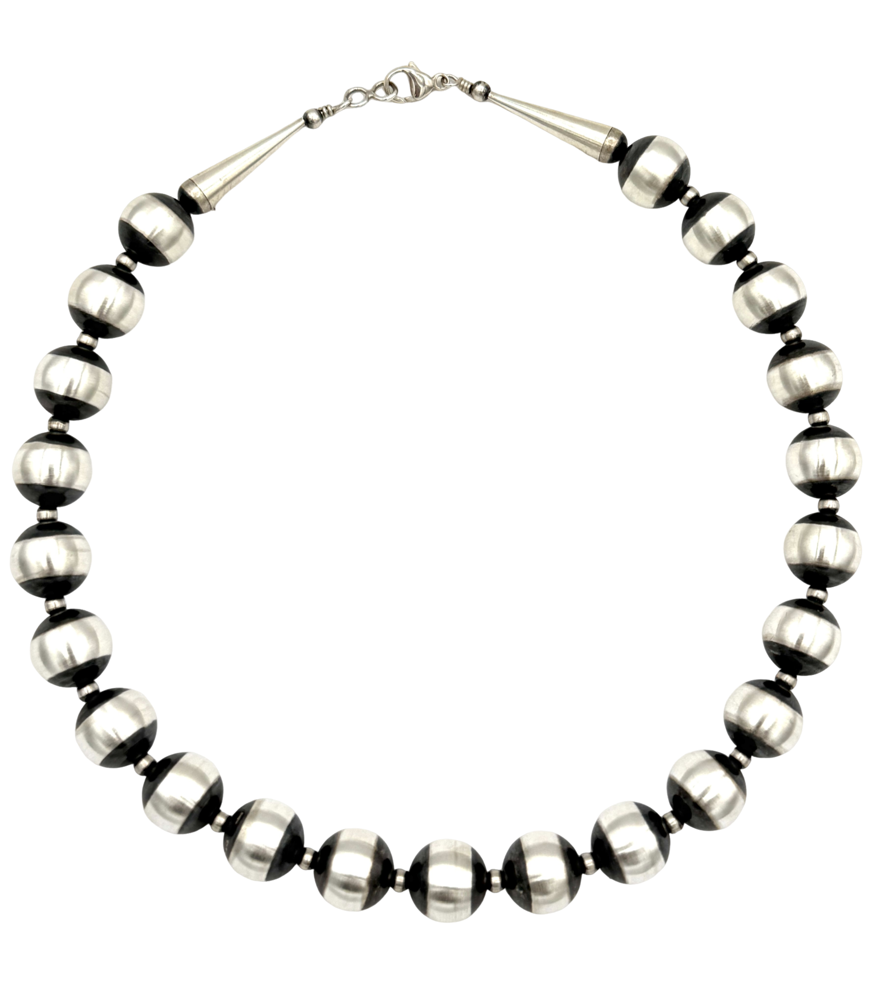 Single Strand Baca Bead Necklace-Jewelry-Maria Goler Baca-Sorrel Sky Gallery